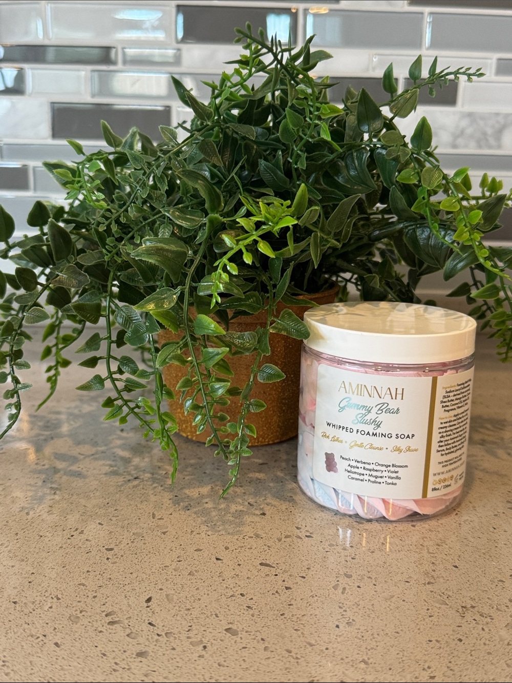 AMINNAH - GUMMY BEAR SLUSHY WHIPPED FOAMING SOAP